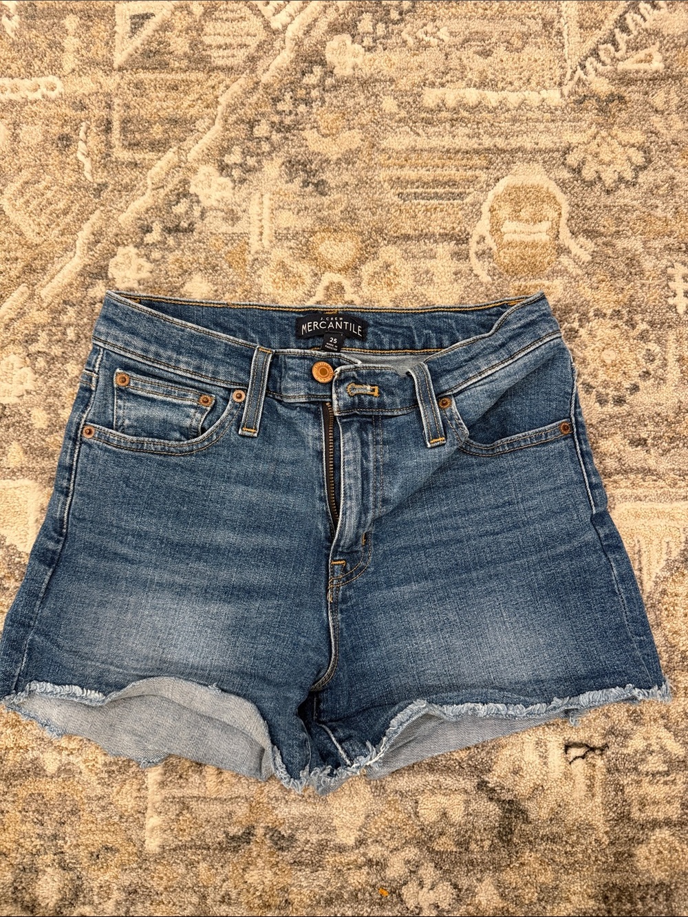 J. Crew  mercantile Blue Denim Jean Shorts